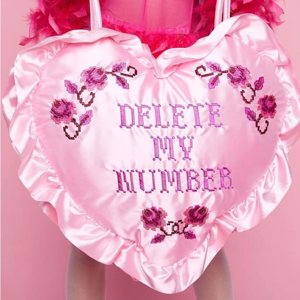 Sugar thrills, XL heart tote